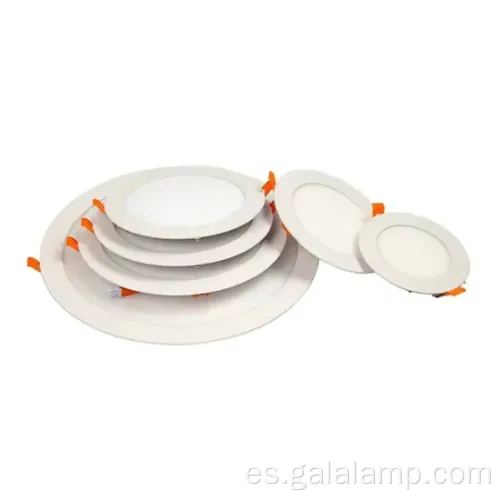 Luz de panel LED redondo moderno para una vida ecológica